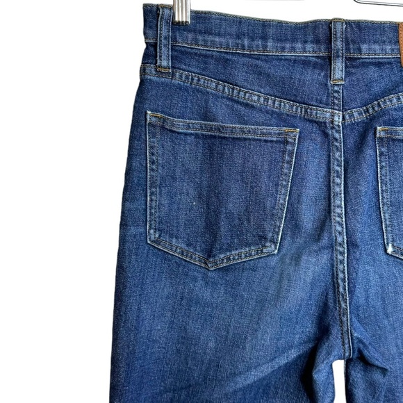 J. Crew Billie Demi Boot Crop Jeans High Rise Boot Leg Short Unsewn Raw Hem 28 - Picture 10 of 16